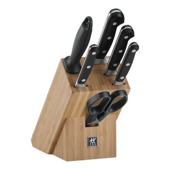 ZWILLING Professional S 7-pzs, Taco de cuchillos, Natural