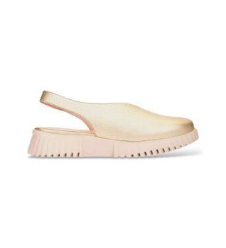 Wonders para mujer. A-4411 Zapatos de Piel Flexfli11 dorado (38), 3 a 5cm, Ninguno, Casual
