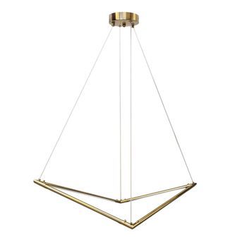 Lámpara Toolight App1776-cp Brush Gold Led Regulacja Wysokości
