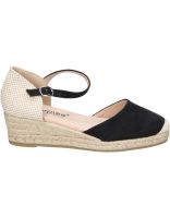 alpargatas con cuna para mujer amarpies acx26481 negro 37