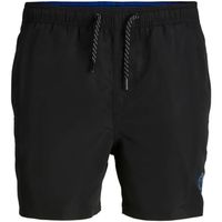 jack  jones banador 12235757 jpstfiji jjswim solid sn pls black para hombre
