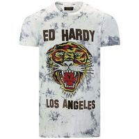 ed hardy camiseta los tigre t-shirt white para hombre