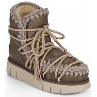 mou botines bounce boot scoubidou lace special leather para mujer