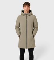 ecoalf para hombre mcmgajkpasu00774w26-063 chaqueta pasu marron m outdoor poliester reciclado