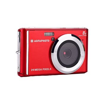 Cámara Digital Compacta Agfaphoto Realishot DC5500 24MP 8x Zoom Digital Sensor CMOS Flash Autodisparador