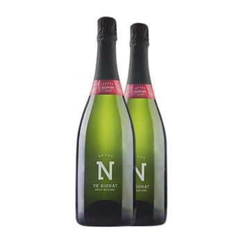 Caves Signat Brut Nature Cava Reserva Botella Magnum 1,5 L 11.5% Vol. (pack De 2 Unidades)