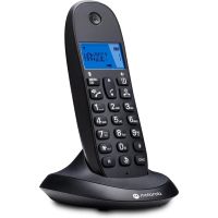 motorola c1001 cb telefono inalambrico dect negro