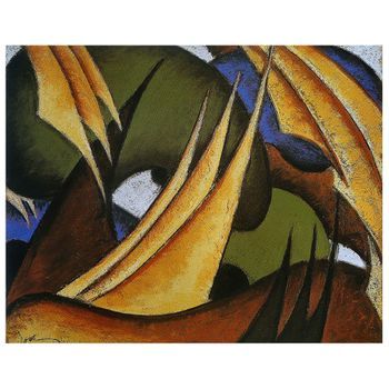 Cuadro Lienzo, Impresión Digital - Velas - Arthur Dove - 40x50cm