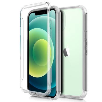 Cool Funda Silicona 3D Transparente Trasera y Delantera iPhone 12/12 Pro