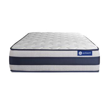 Colchón Actilatex Ergo 120x195cm, Grosor: 24cm, Látex Y Espuma Viscoelástica, Firme, 5 Zonas De Confort