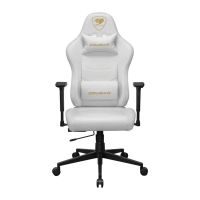 silla para videojuegos cougar pryme blanco reposabrazos 3d ajustables