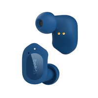 auricular intrauditivo bluetooth belkin auc005btbl true wireless soundform play azul blue