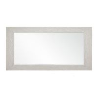 espejo de pared resina arena 72535