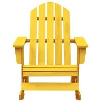 silla mecedora jardin  silla de exterior  sillon adirondack madera maciza abeto amarillo