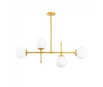 Lámpara de techo garet oro 4 luces marca wonderlamp