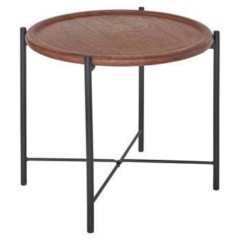 Mesa Auxiliar Metsa Marrón 42,5x42,5x41cm