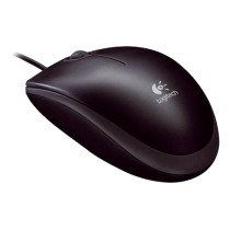 RatÃ³n con cable B100 Logitech color negro
