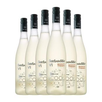 Barbadillo Vino Blanco Vi Cool Frizzante Vino Joven 75 Cl 6.5% Vol. (pack De 6 Unidades)