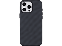 funda movil - isy isc 3745 compatible con iphone 16 pro max resistente a golpes negro carbon