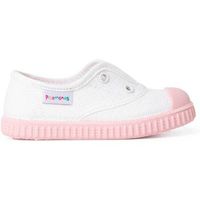 pisamonas zapatillas zapatillas blancas sin cordones suela colores para nino