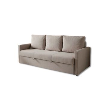Sofá Cama Alta Gama 3 Plazas Eden Gris