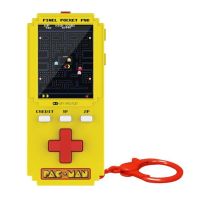 my arcade pixel pocket pro portatil amarillo negro 2 pulgadas bateria aaa