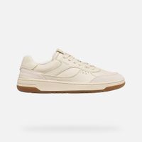 geox sedral court hombre blanco lechosobeige claro