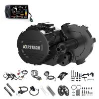eu direct varstrom tsdz16 48v 1000w juego de conversion de motor de eje medio con sensor de par y pantalla ekd01 para