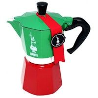 bialetti 8006363018944 cafetera electrica independiente cafetera de filtro verde rojo blanco 016 l 3 tazas