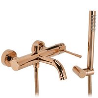 grifo de banera rea lungo diamond copper
