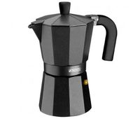 cafetera monix vitro noir 3 tazas aluminio antiadherente