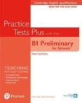 cambridge english qualifications b1 preliminary for schools practice