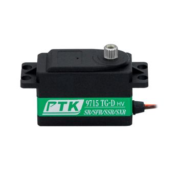 Servo RC impermeable PTK 9715 TG-D HV para coche de carreras de control remoto, dron, helicóptero, modelos de avión