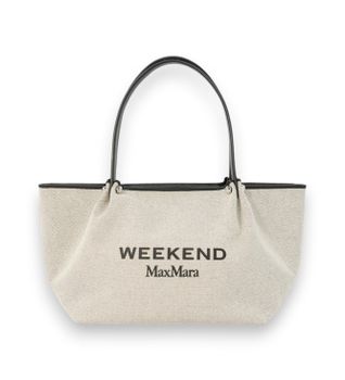Weekend Max Mara para mujer. 2625516115650 Bolso Wkagetto negro (OSFA), Casual, Algodón