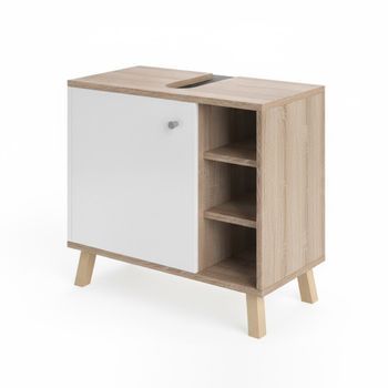 Mueble Bajo Lavabo Senyo 60 X 54 Cm Vicco