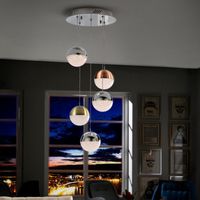 lampara colgante led sphere 24w