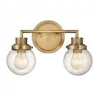aplique de pared para banos poppy 2 luces