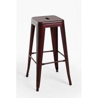 pack 2 taburetes torix vintage 73 cm de acero reforzado 763030 cm - cobre vintage