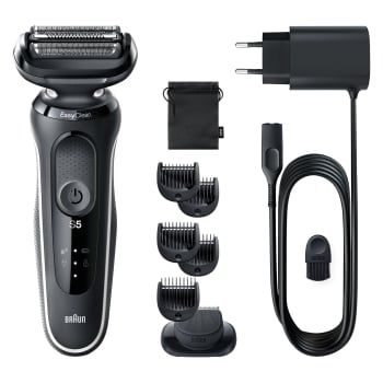 Afeitadora Braun Shaver 51-W1500s Blanco Euro