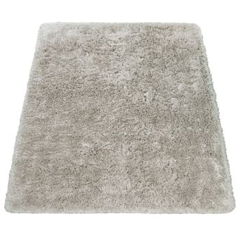 Alfombra de pelo largo Alba gris  120x170 cm