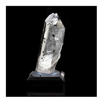 Cuarzo + Hematita - Pierre Natural De Francia, Los Dos Alpes - Energía Y Protección Pierre De Kérison | 233.2 Ct - Certificado De Autenticidad