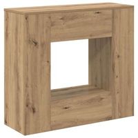 roble artisan 82 x 29 x 74 cm vidaxl