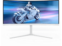 monitor gaming - philips 34m2c5501a00 34  wqhd 180 hz 1 ms va altavoces integrados curvo hdr400