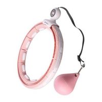 hula hop hms hhm15 con iman y peso rosa  contador