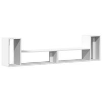 muebles para tv 2 uds madera de ingenieria blanco 100x30x50 cm vidaxl