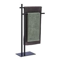 toallero independiente negro 85 cm