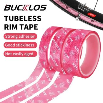 BUCKLOS-cintas para llantas sin cámara de bicicleta de montaña, revestimiento de neumáticos de 10M, almohadilla para neumáticos de vacío, 17-35MM, tiras de cinta para llantas de bicicleta de
