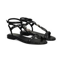 ash sandalias planas mujer - negro talla 36