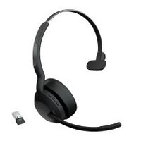 jabra evolve2 55 auriculares inalambrico diadema oficinacentro de llamadas usb tipo c bluetooth base de carga