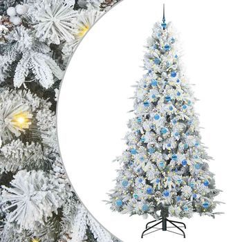 Árbol De Navidad Artificial Con Ramas Articuladas 240 Cm Vidaxl